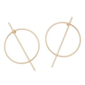 Elegant Gold Hoop Earrings